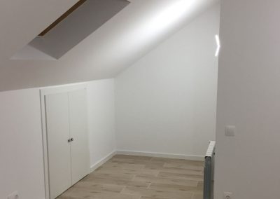 Rehabilitacion Buhardilla Madrid despues