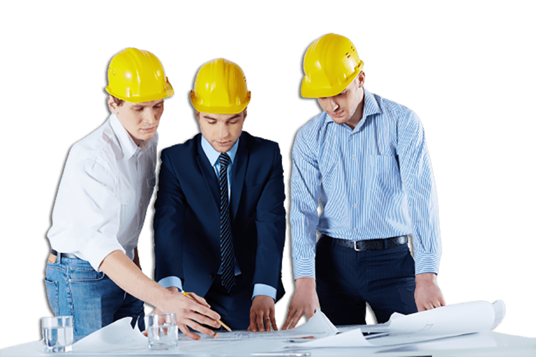 Equipo de empresa de reformas